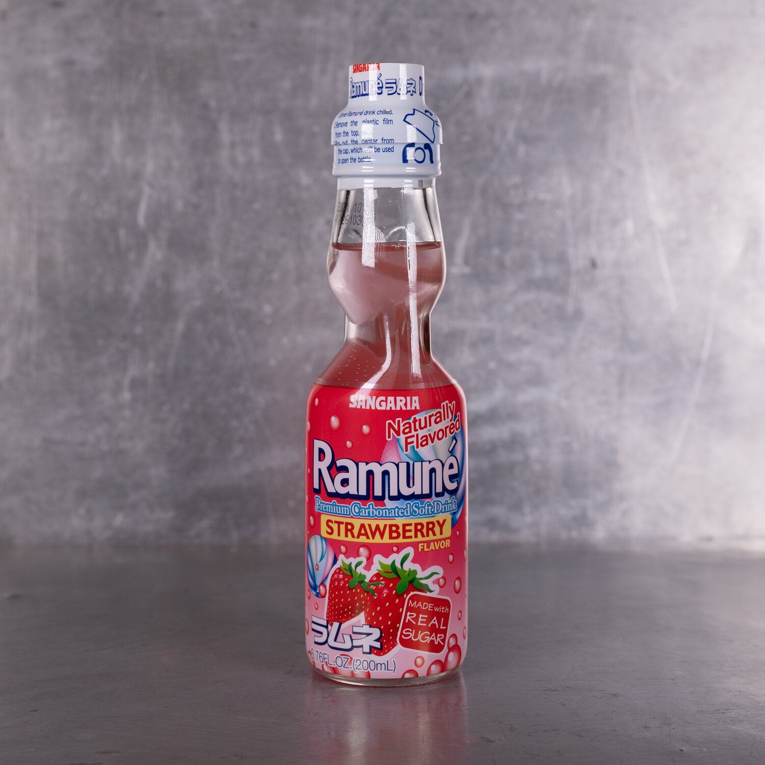 Ramune - Soft Drink - Strawberry